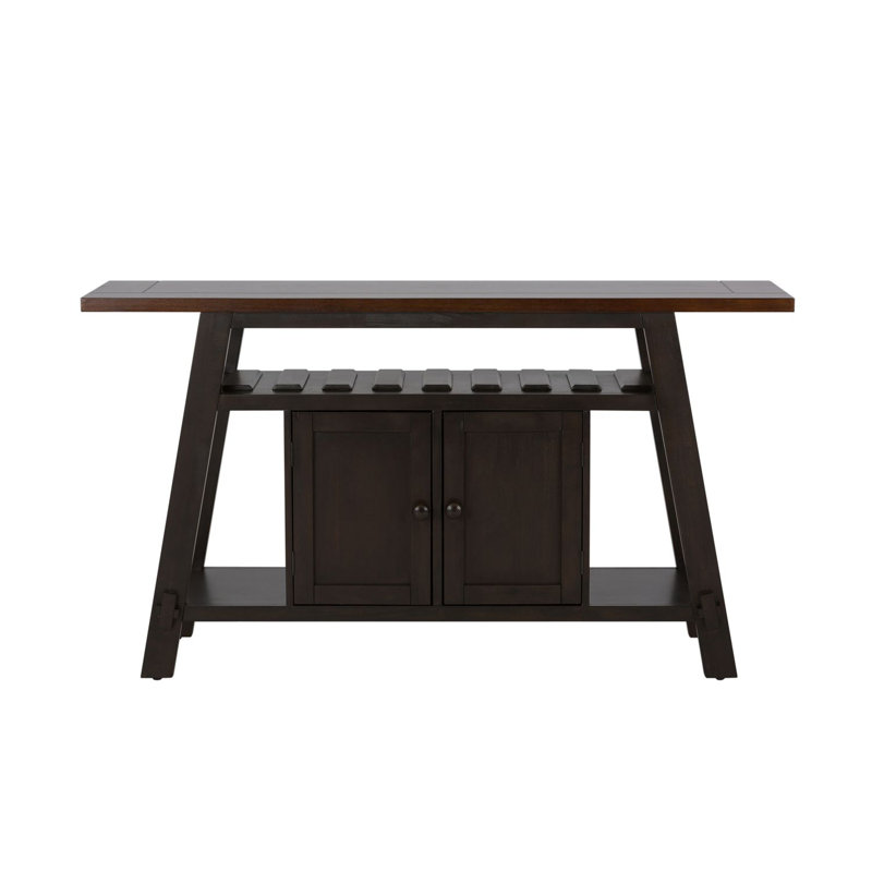 Aljona Eton 60" Wide Buffet Table, Black