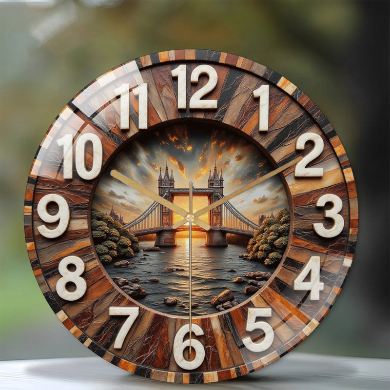 Horloge murale London Bridge