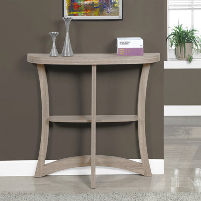 Console-canapé étroite, salon, chambre à coucher, vestibule décoratif contemporain, stratifié brun