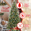 Arbre de Noël 9 pi avec 750 lumières DEL blanc chaud-1657259693