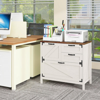 Lateral File Cabinet With 4 Drawers