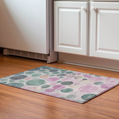 Premium Machine Washable Jakiyra AMF1899 Geometric Rug