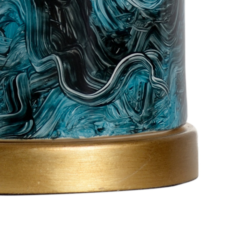 Malachite Table Lamp