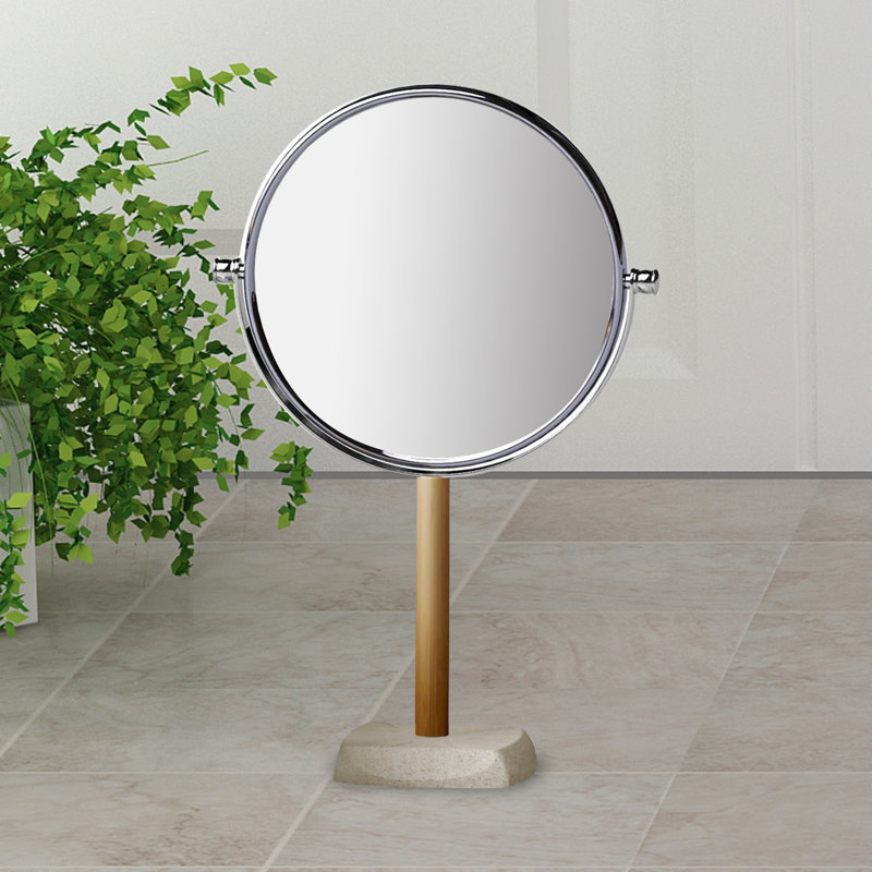 Miroir de maquillage/rasage vieilli moderne et contemporain Beldegg