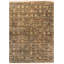 Empress Wool Damask Area Rug in Green-1481344441