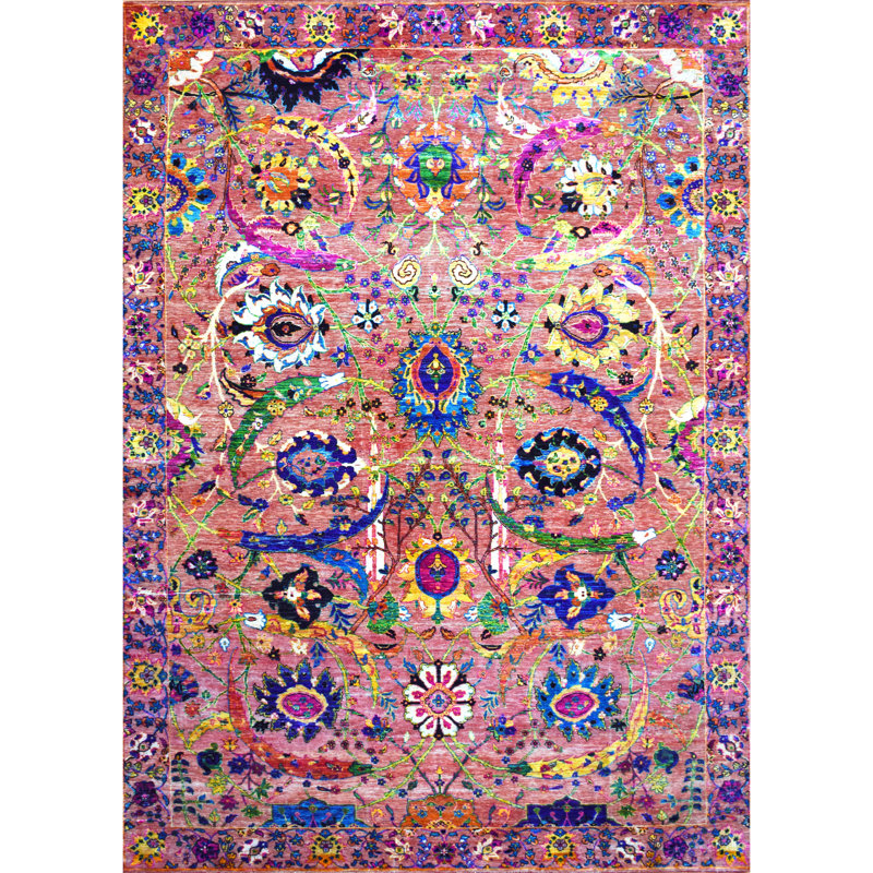 Oriental Area Rug, Rectangle 9' x 12'