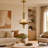 1-Light Adjustable Height Dimmable Pendant