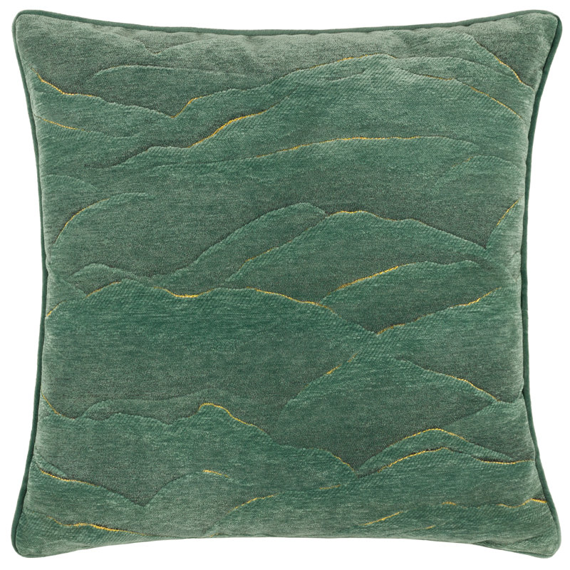 Stratus Square Throw Cushion, Green