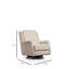 Bina Upholstered Wingback Chair