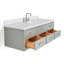Ensemble de meuble-lavabo mural simple de 61 po Macmullin-1233629314-1233629325