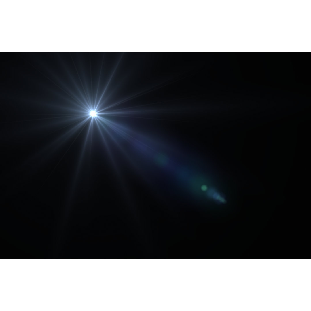 Lens Flare von Akinbostanci - Druck