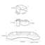 Combinaison de canapé d'angle semi-circulaire