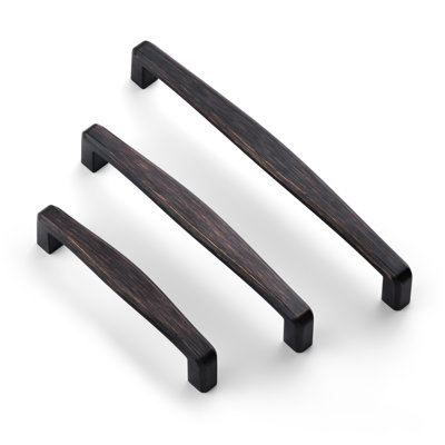 New Collection 5" (128mm) Center to Center Oil Rubbed Bronze Modern Arch Cabinet Handles Drawer Pulls