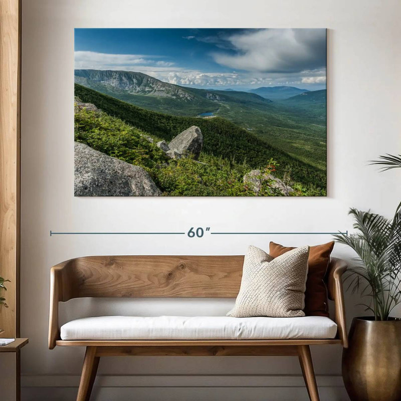 Alvord Katahdin Mountainscape, 34" H x 51" W