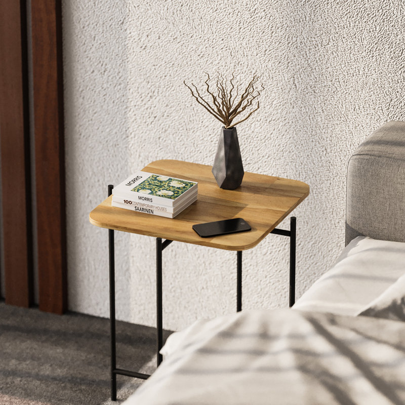 Glorias End Table, Black