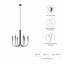 Lustre 6 lumières Penrose de Modway-1277121344