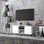 Steyning Unfinished TV Stand with Fireplace Included-1968540486