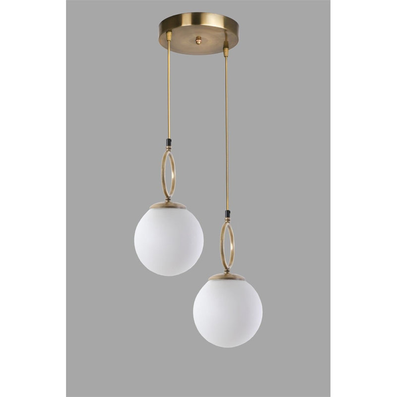 Lustre scandinave Glam, hauteur 27,6 pouces x 9,8 pouces de diamètre | 100% métal avec peinture séchée au four et revêtement dégringolé | Douille E27, 40 W maximum | Finition blanche élégante pour les solutions de décoration et d'éclairage modernes