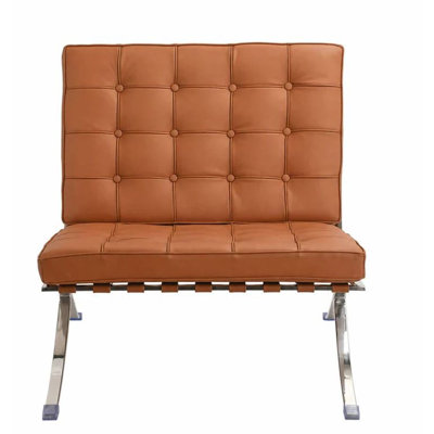 France Leather Lounge Chair
