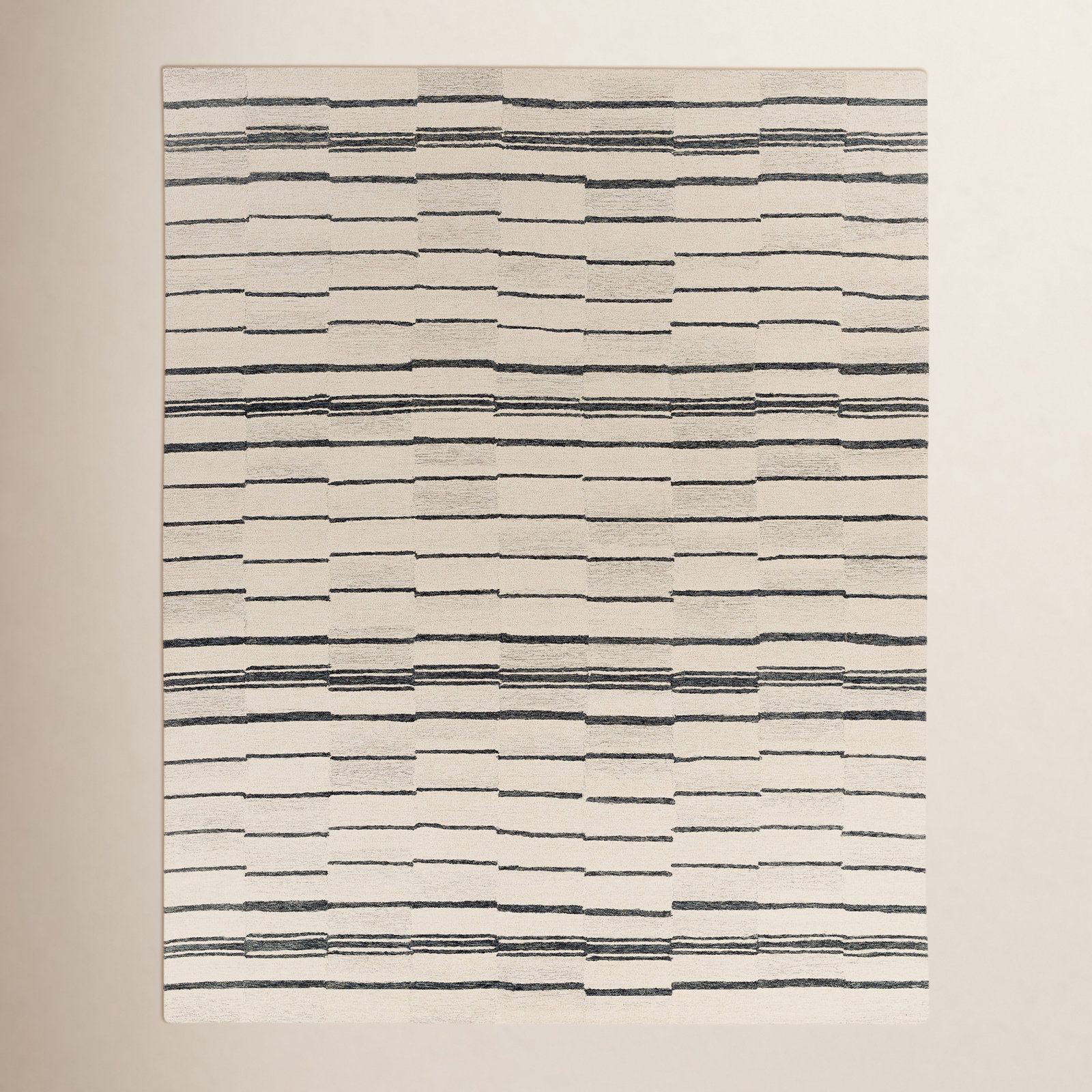 Rune Hand-Tufted Striped Rug, Rectangle 10' x 14'