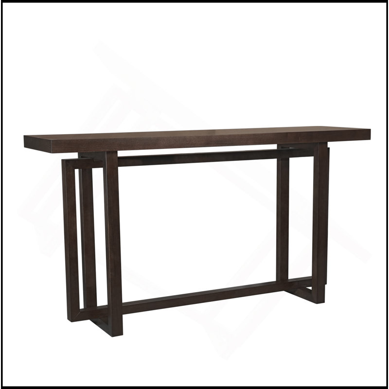 Console étroite 59 po - Canapé d'entrée en panneau de fibres à densité moyenne pour le couloir, le salon et le vestibule