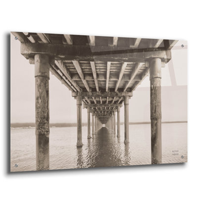 «Pacific Pier» par Nathan Larson, art mural en verre acrylique