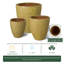 Ensemble de pots à fleurs en céramique 3 pièces Efkea-424870368