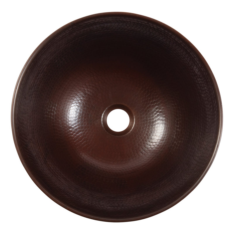 Hubble 14" Vessel Bathroom Sink in Copper
