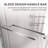 Royal 56 to 58 in. x 76 in. H Frameless  Double Sliding Shower Door with Two Towel Bars in Chrome and 3/8 in. (10mm) Clear Glass-121504909-121213320