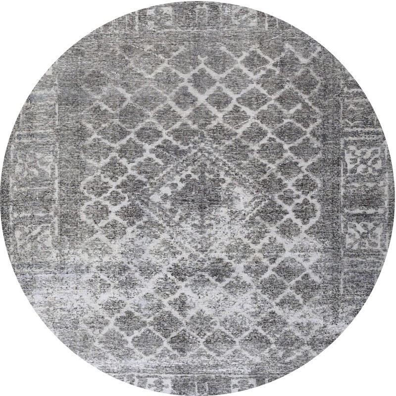 Oriental Indoor Rug, Round 8'
