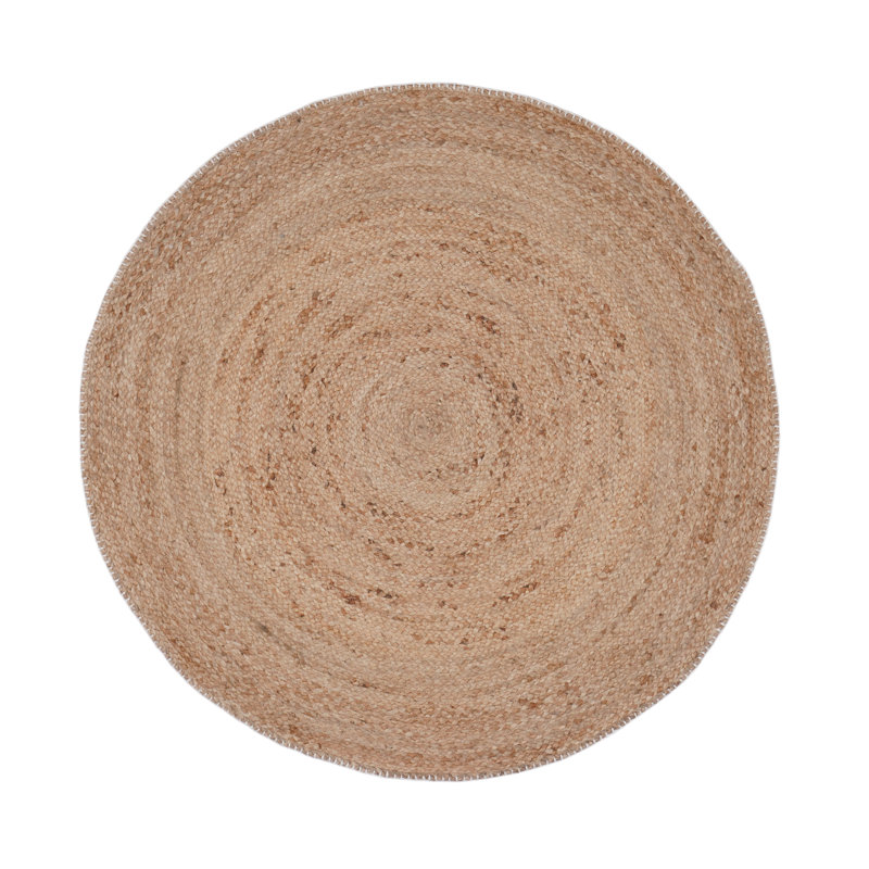 Mcgehee Hemp Indoor Rug, Round 4'