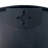 Modern Black Metal Arch Mirror, Elegant Arched Wall Mirror