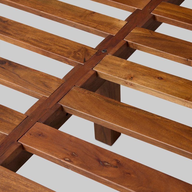 Sondo Solid Wood Bed, Queen