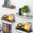 Franconville Piece Solid Wood Floating Shelf