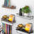 Franconville Solid Wood Floating Shelf