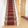 Acree Looped Red Stair Runner