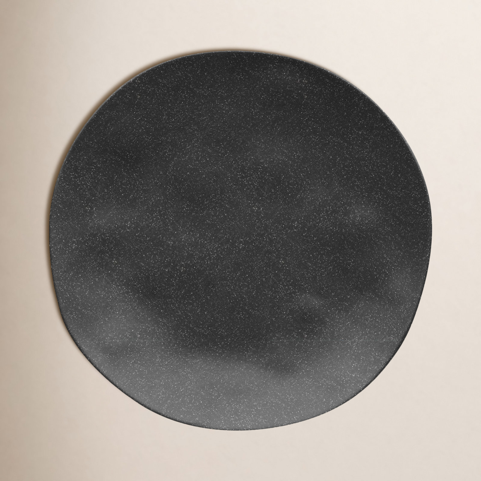 RE/FINE™ Laya 9" Salad Plate, Black