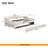 Upholstered Full XL Size Daybed With LED Belt And Trundle-1730281830