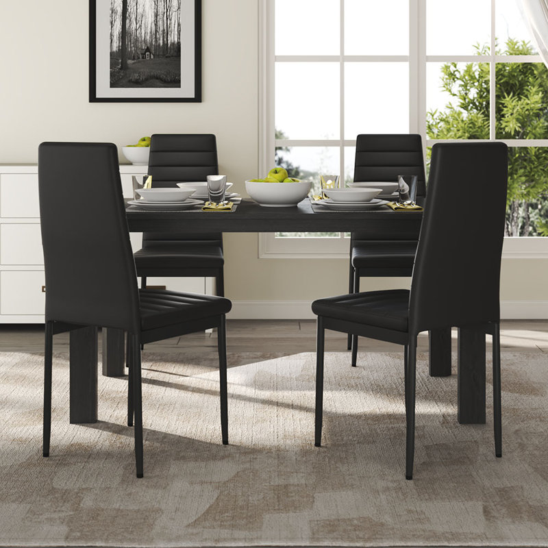 4 - Person Dining Set, 75cm H x 80cm L x 120cm W