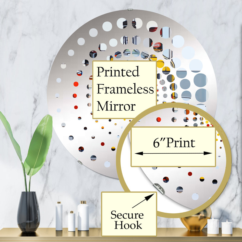 Edrock Circle Mirror, 31.4" x 31.4"