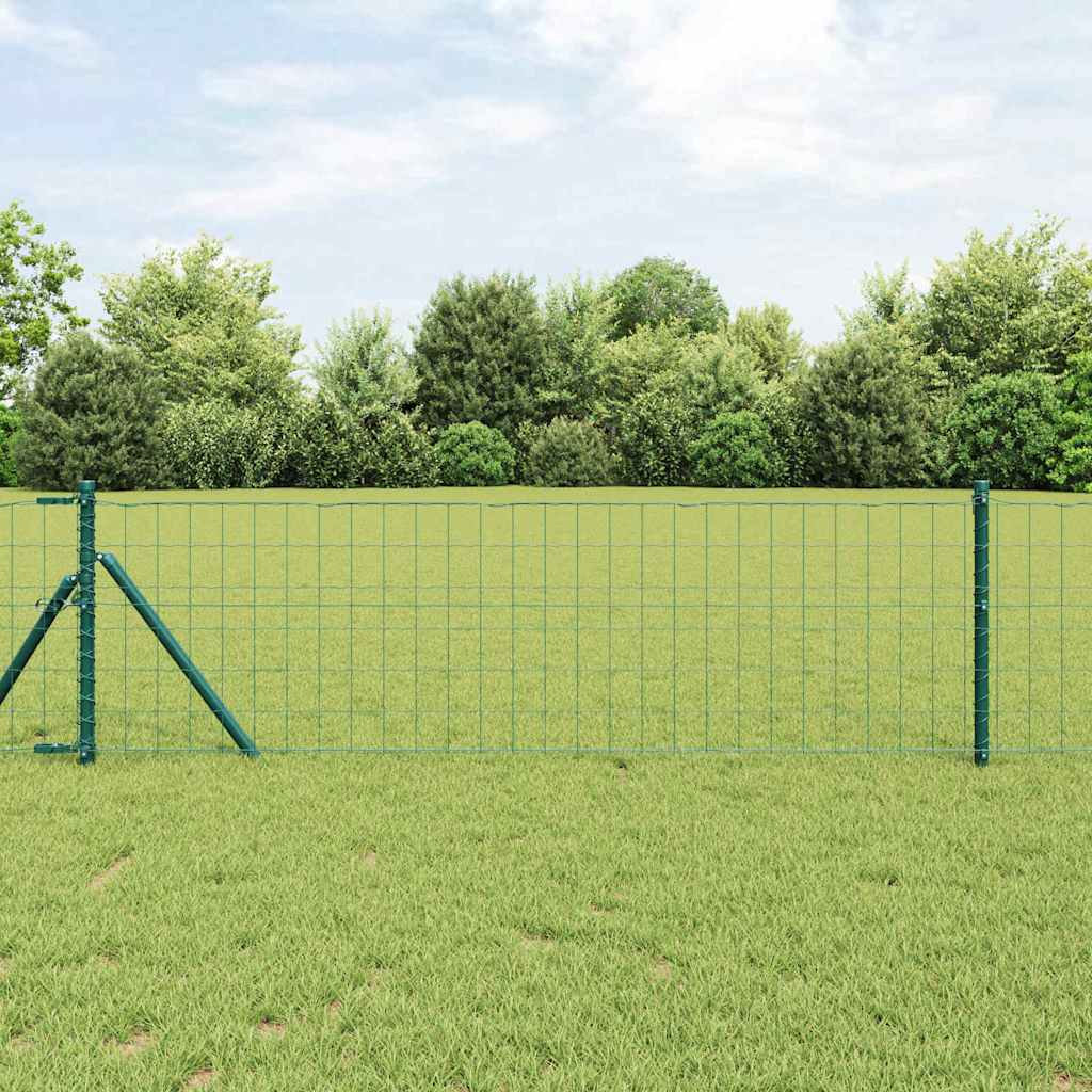 80cm H x 2500cm W Powder-Coated Steel Border Fencing