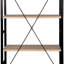 Terresa 180cm H x 60cm W Steel Open Shelf Bookcase-115127431