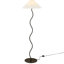 Wave Squiggle Floor Lamp In Black