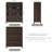 Guinna 31.5'' Modern Farmhouse 5-Cube Bookshelf With Wave-Pattern Doors And Rounded Corners, Bookcase Organizer For Living Room, Bedroom, Or Home Office-802210635
