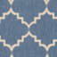 Anais Hooked Blue/Beige Indoor/Outdoor Rug-12827073