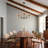 5-light Vintage Rustic Chandelier With Crystal Accents