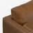 Morrison Mid Century Right Sectional 102 inch Wide Sofa Sectional in Caramel Brown Top Grain Genuine Leather-1979831994-1976233565