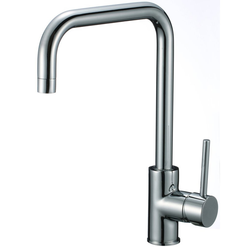 Eisen Home Lago Kitchen Faucet, Polished Chrome