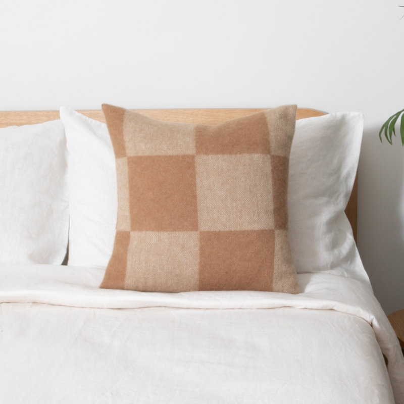 Square Throw Cushion Pad, Cream