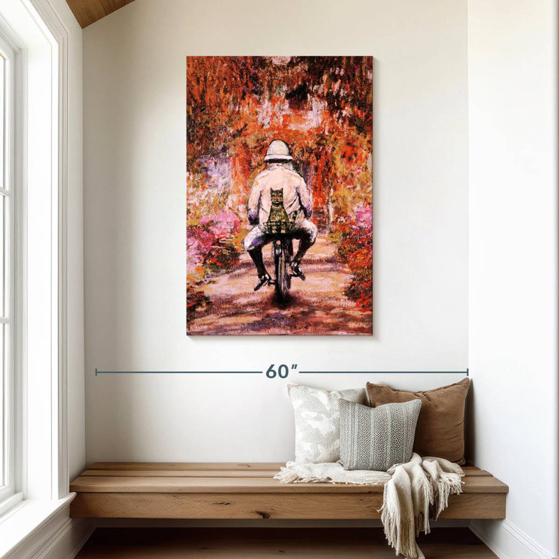 Leisha Monet Cat, 45" H x 30" W